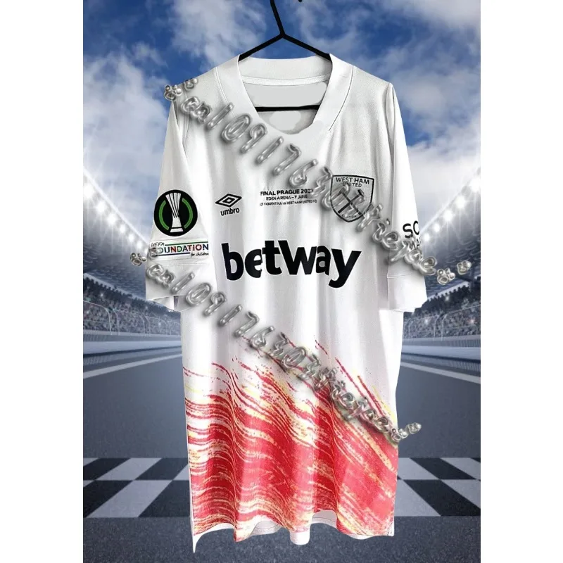 

2025 Summer Hot-selling Men's Child's Westham Two Customers European Federation Final Version Jersey Quick-drying Downhill
