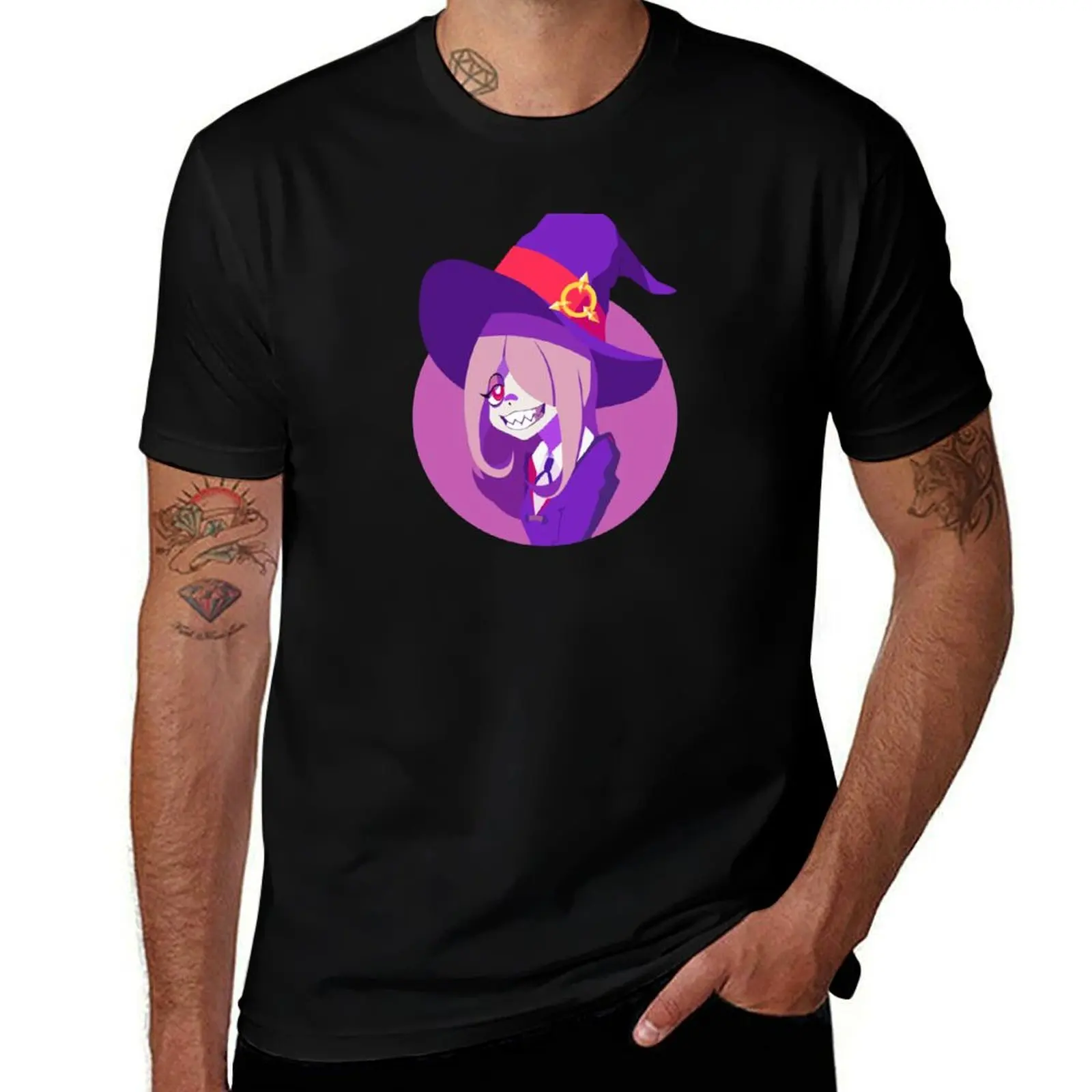 

Sucy Manbavaran - Little Witch Academia T-Shirt Large Size Loose Casual Tee