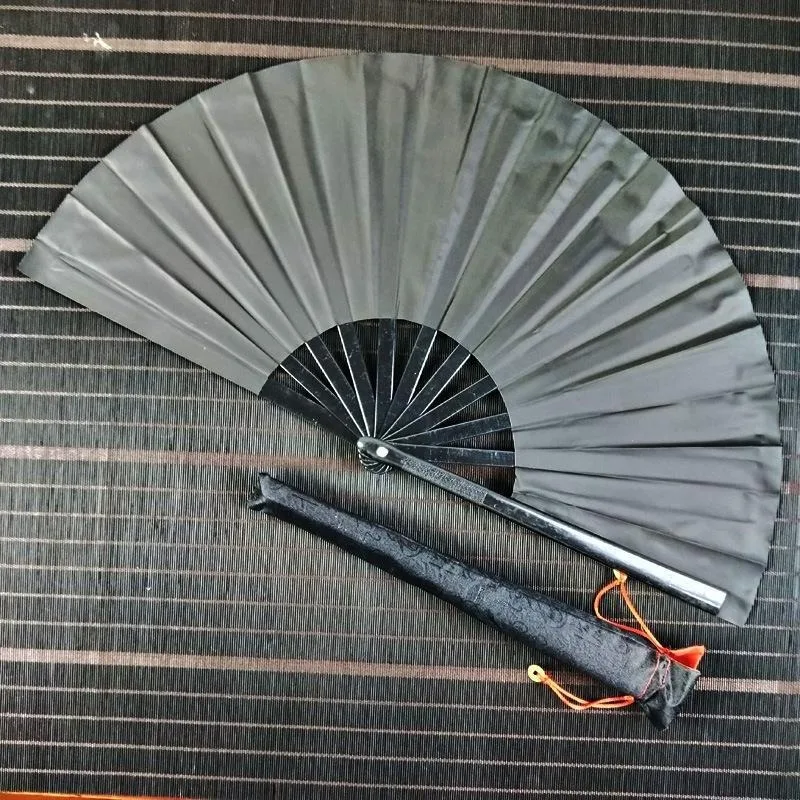 

Chinese Style Plastic Bone Folding Fan Portable Go Out At Home Cool Down Fans Perform Dance Kung Fu Fan Summer Cooling Supplies