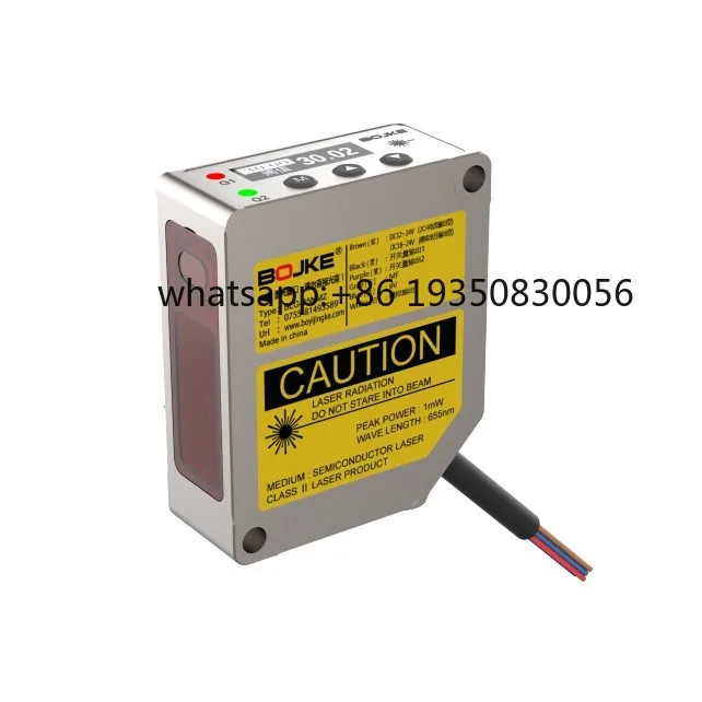 

Intelligent Digital Analog Displacement Sensor 200mm 2m Cable Wide Detection Range Multi Position Angle Linear Measurement