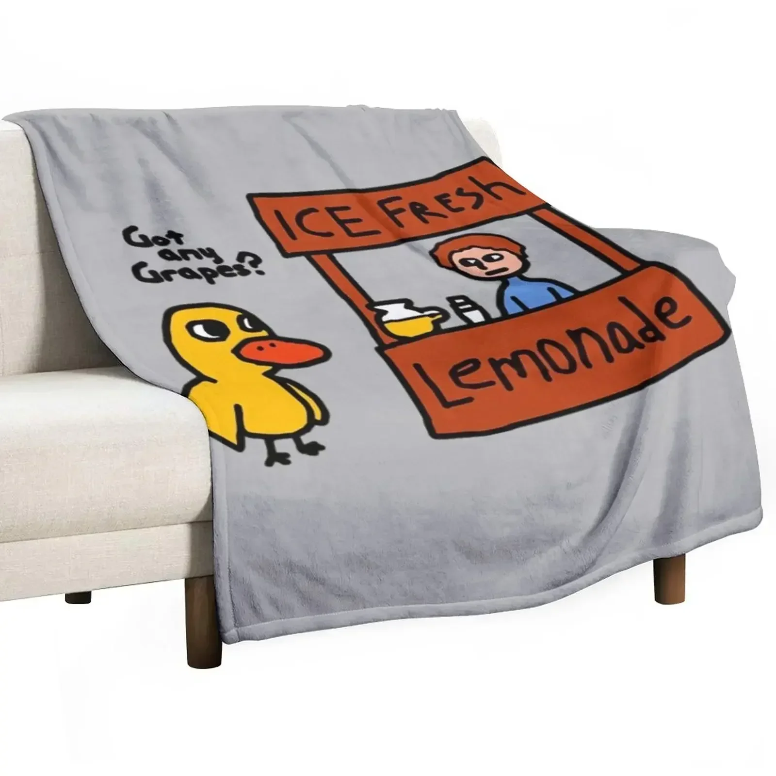 Got Any Grapes? Throw Blanket Travel Personalized Gift Blankets