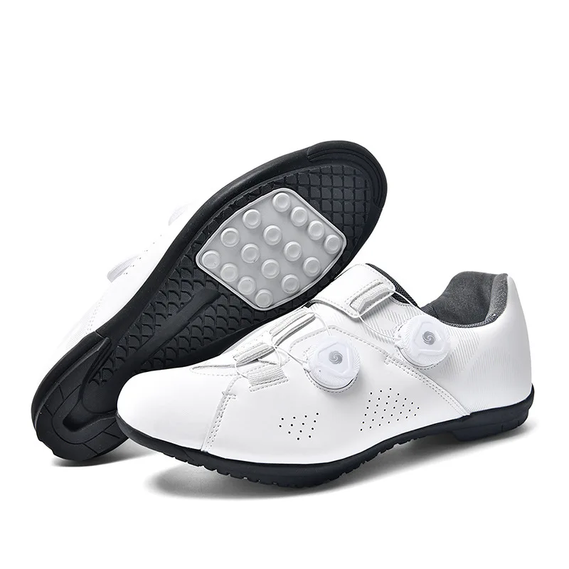

New Cycling Sneaker Men Sport Road Bike Boots Flat Racing Speed Sneakers Trail Mountain Bicycle Footwear Pedal Cycling Shoes