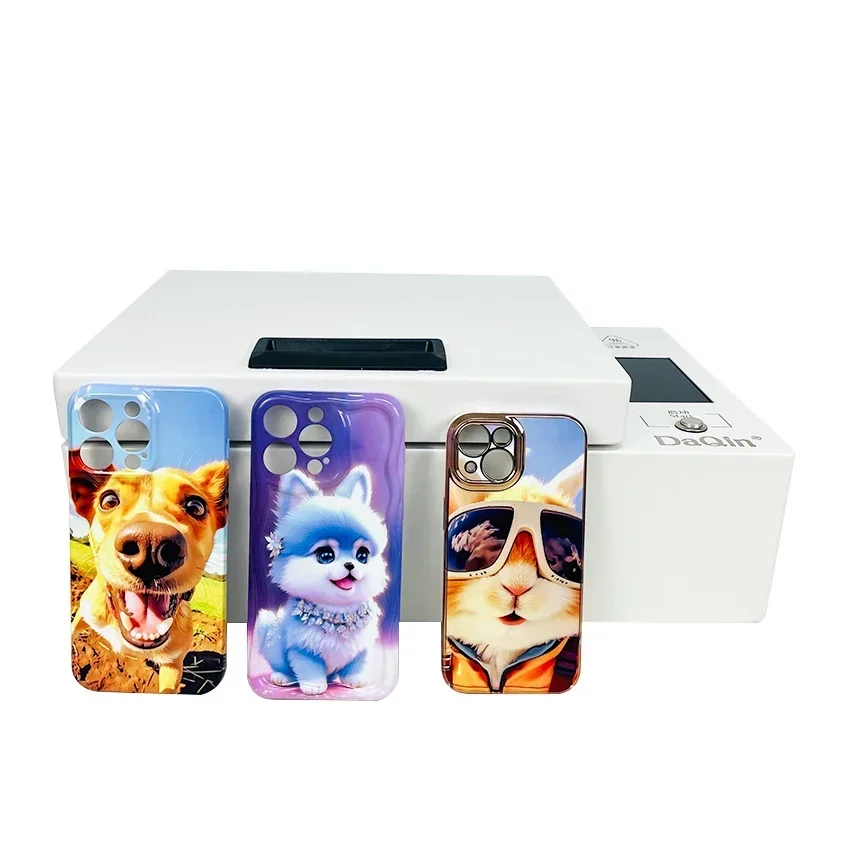 Imprimante numérique 3D à sublimation automatique, étui de téléphone portable, chauffage sous vide, transfert d'impression, roulement à usage domestique, vente en usine, nouveau