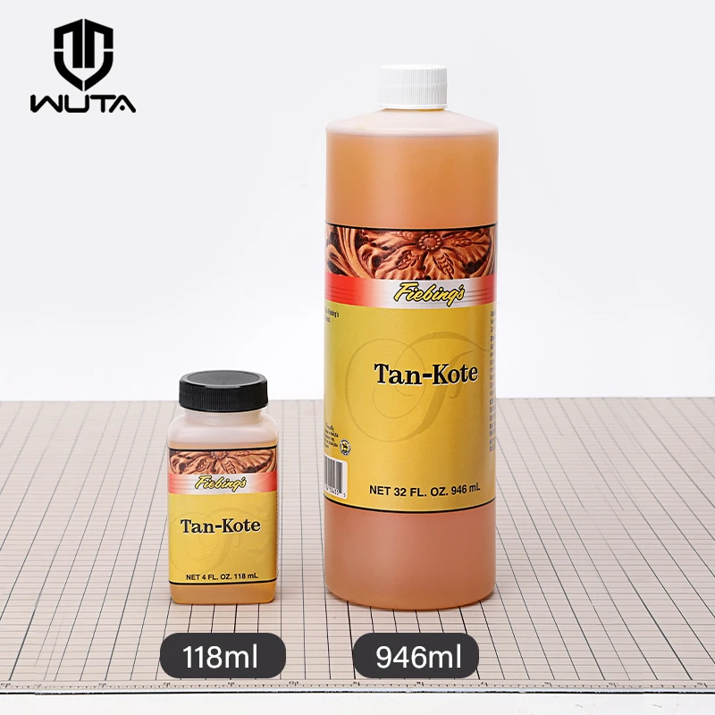 

Fiebings 946ml American Import Tan-Kote Leather dye Resin Coating DIY Coloring Leather Finish Agent