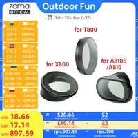 Filtro CPL Original 70mai solo para cámara de salpicadero 70mai A810 4K Omni X800 filtro CPL de lente polarizadora Circular 4K T800 de 3 canales