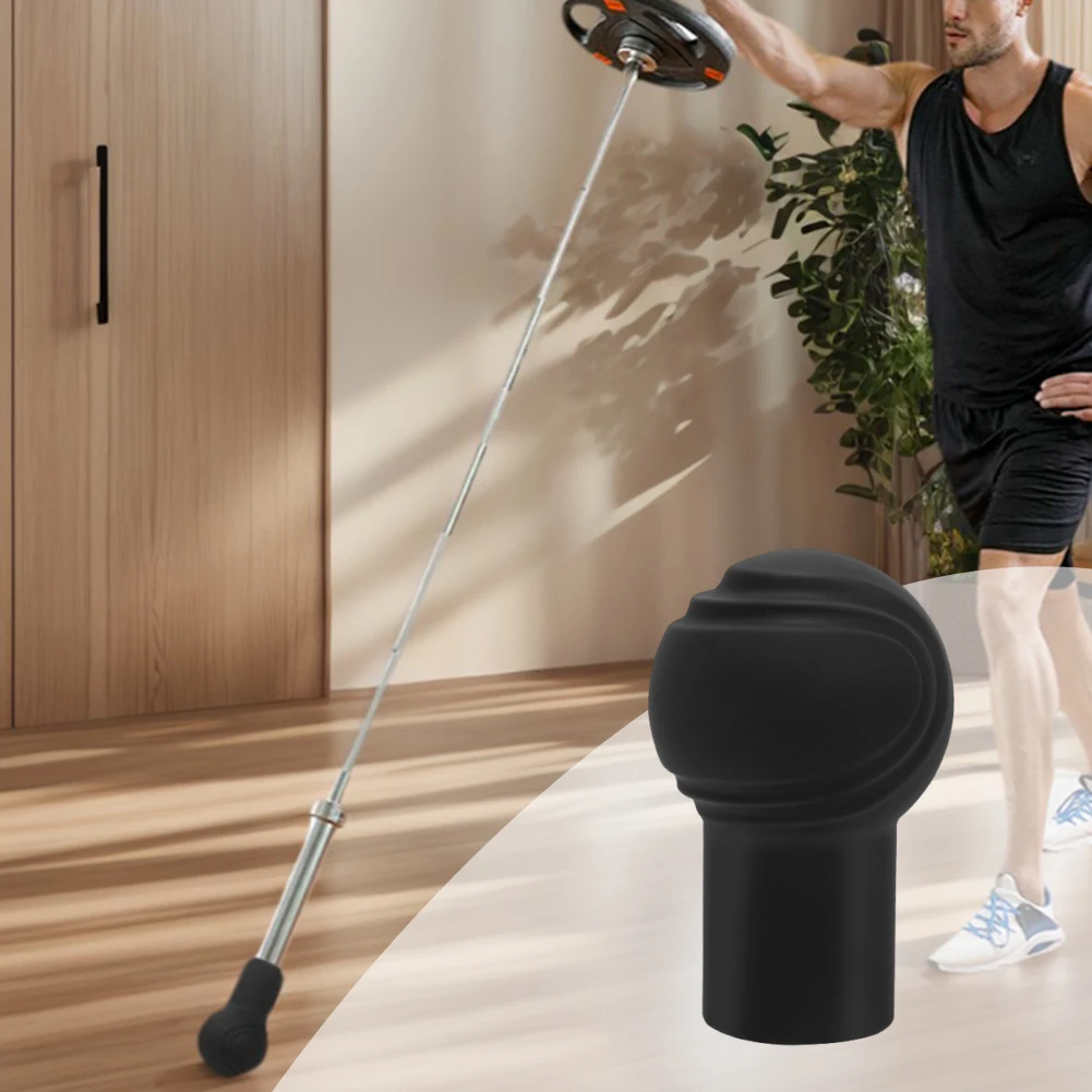 

Противоскользящая насадка для тренировок 360° ° Вращающаяся резиновая насадка для наземных мин. Т-образная насадка для насадки на конце штанги для рядов и прессования.