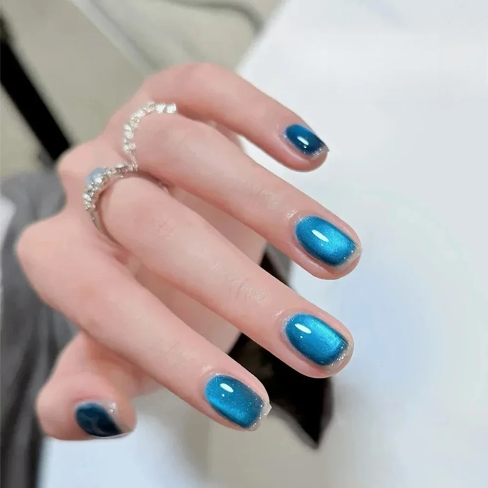 9 Colors1pc  Patting Glue Smudge Canned High Saturation Popular Semi-Solid Nail Polish Glue Nail Salon Special image 4