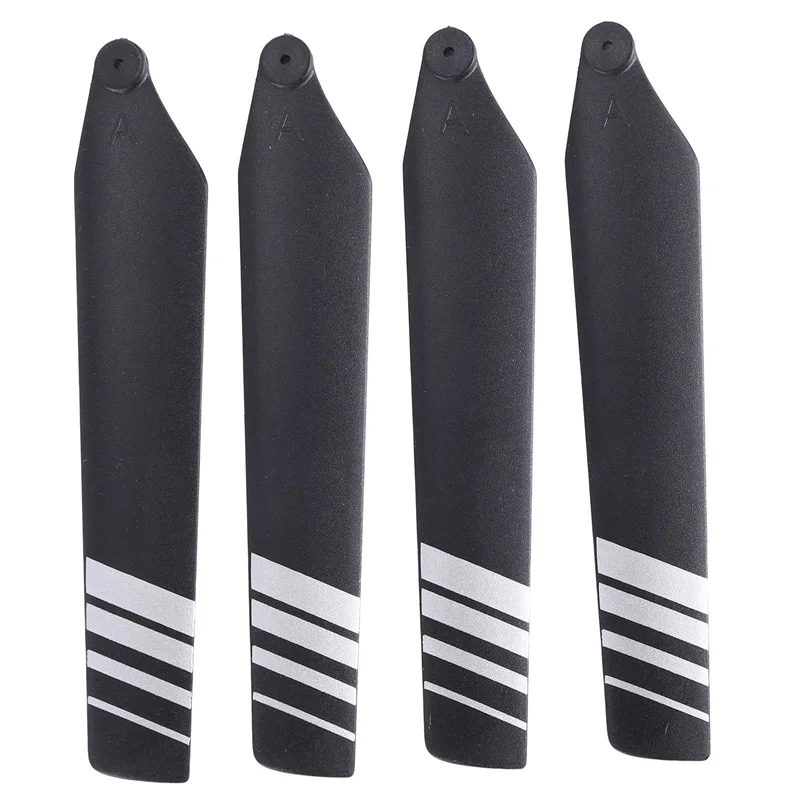 B78B-4Pcs C127 Main Blade For Stealth Hawk Pro C127 Sentry RC Helicopter Airplane Drone Spare Parts Accessories