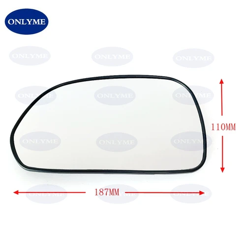 Imagen 2 del producto Espejo de puerta lateral convexo calentado para coche, cristal para HYUNDAI ELANTRA 2001 2002 2003 2004 2005 2006 Kia Spectra 2003-2004