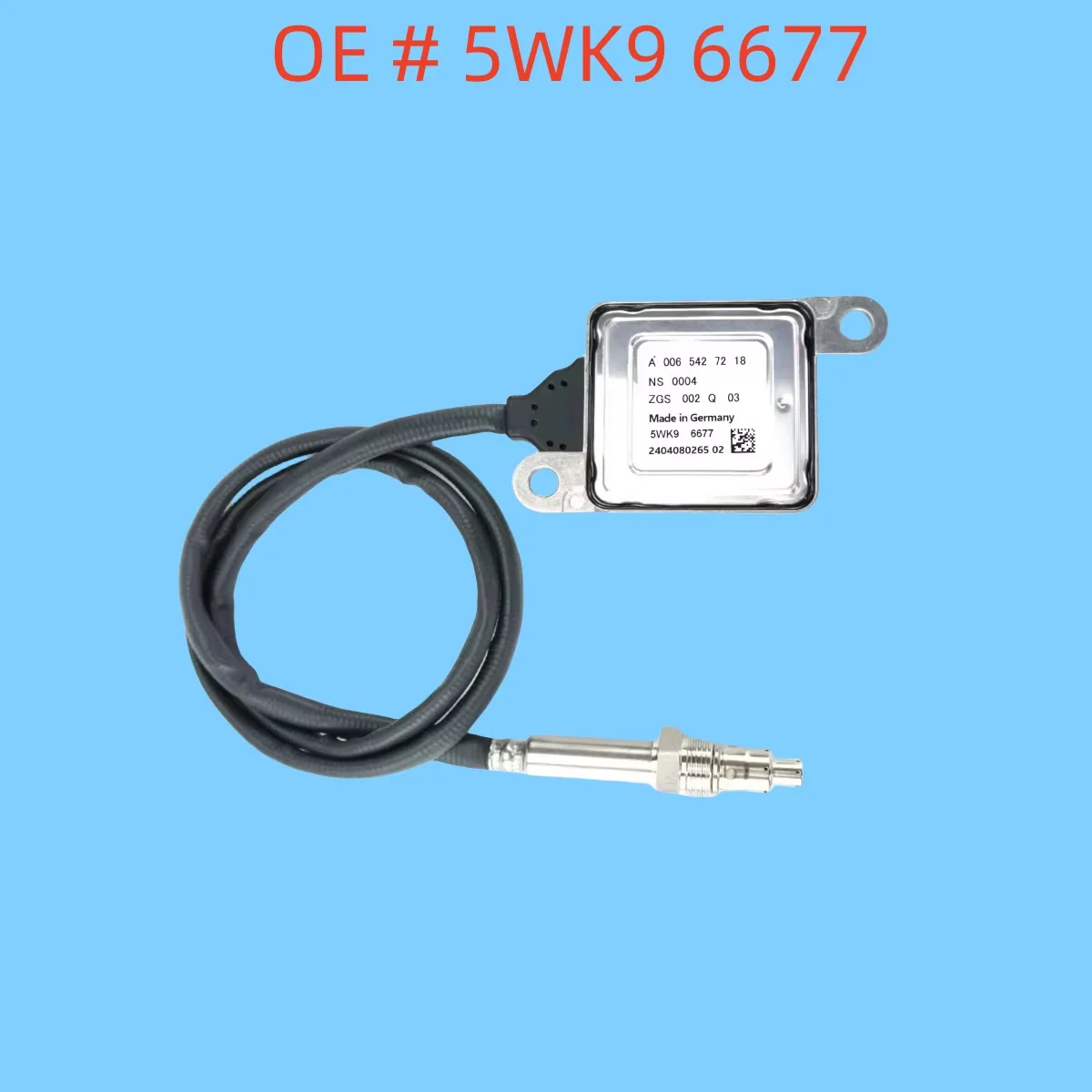 

High quality Brand New 12V 5WK96677 Nitrogen Oxide Sensor NOx Sensor For Mercedes-Benz