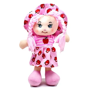 25 cm Kartun Kawaii Buah Rok Topi Boneka Kain Lembut Lucu Kain Boneka Mainan untuk Bayi Berpura-pura Bermain Gadis Ulang Tahun Hadiah Natal 10 boneka kolektor barbie penjualan terbaik - №