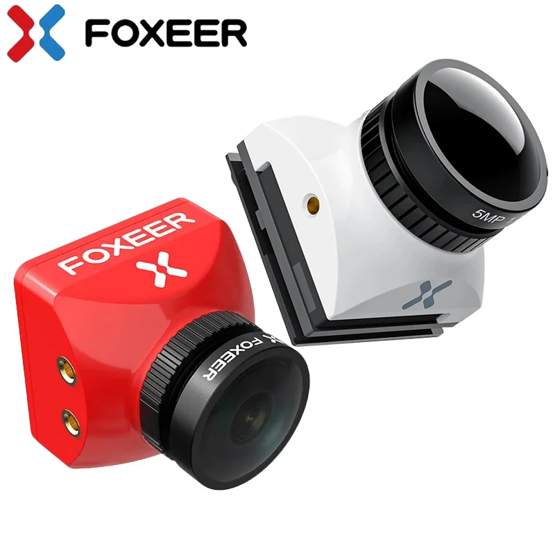 

Foxeer Toothless Mini/Micro CMOS 1/2 1.7mm 1200TVL PAL NTSC 4:3 16:9 FPV Camera with OSD 4.6-20V Natural Image For RC FPV Drone