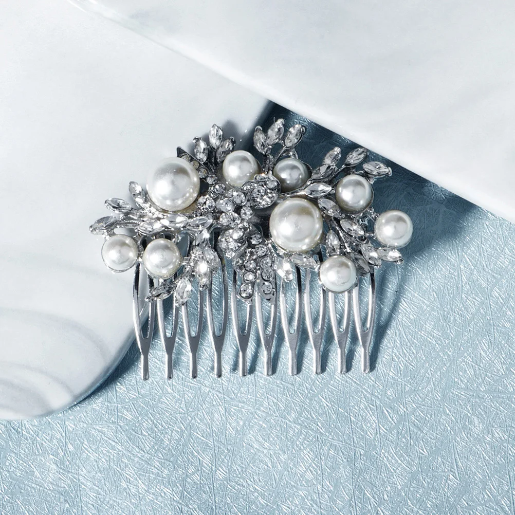 

Pearl Hair Pins Comb Wedding Bridal Prom Hairpin Silver Headdress Women Hairstyle Accessories Retro Pearl Hairpins For Special