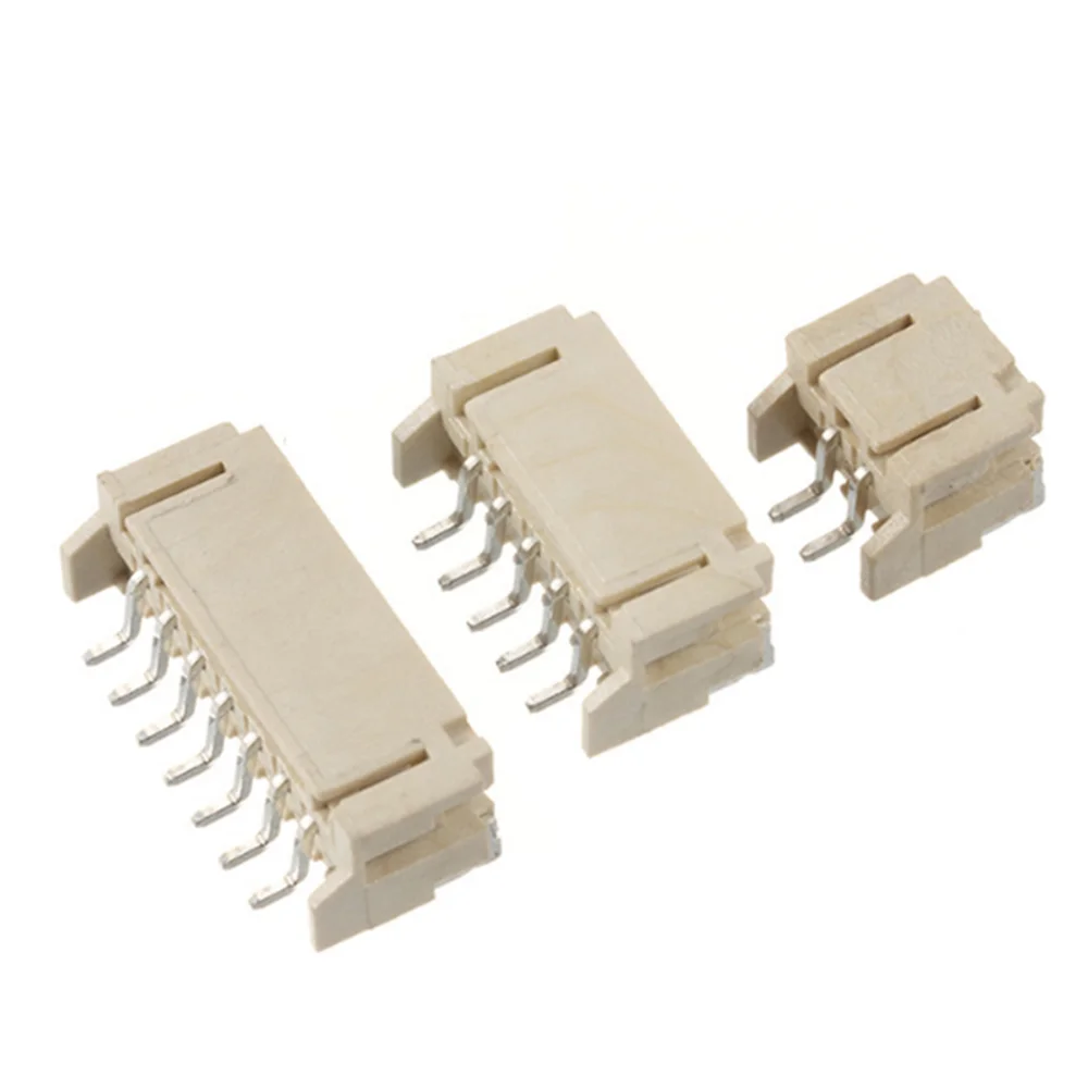 20PCS/Lot PH2.0 2.0mm Pitch Connector SMD 2P 3P 4P 5P 6P 7P 8P 10P 2mm Horizontal Socket 2mm Pitch Patch Plug Connector SMT SMD