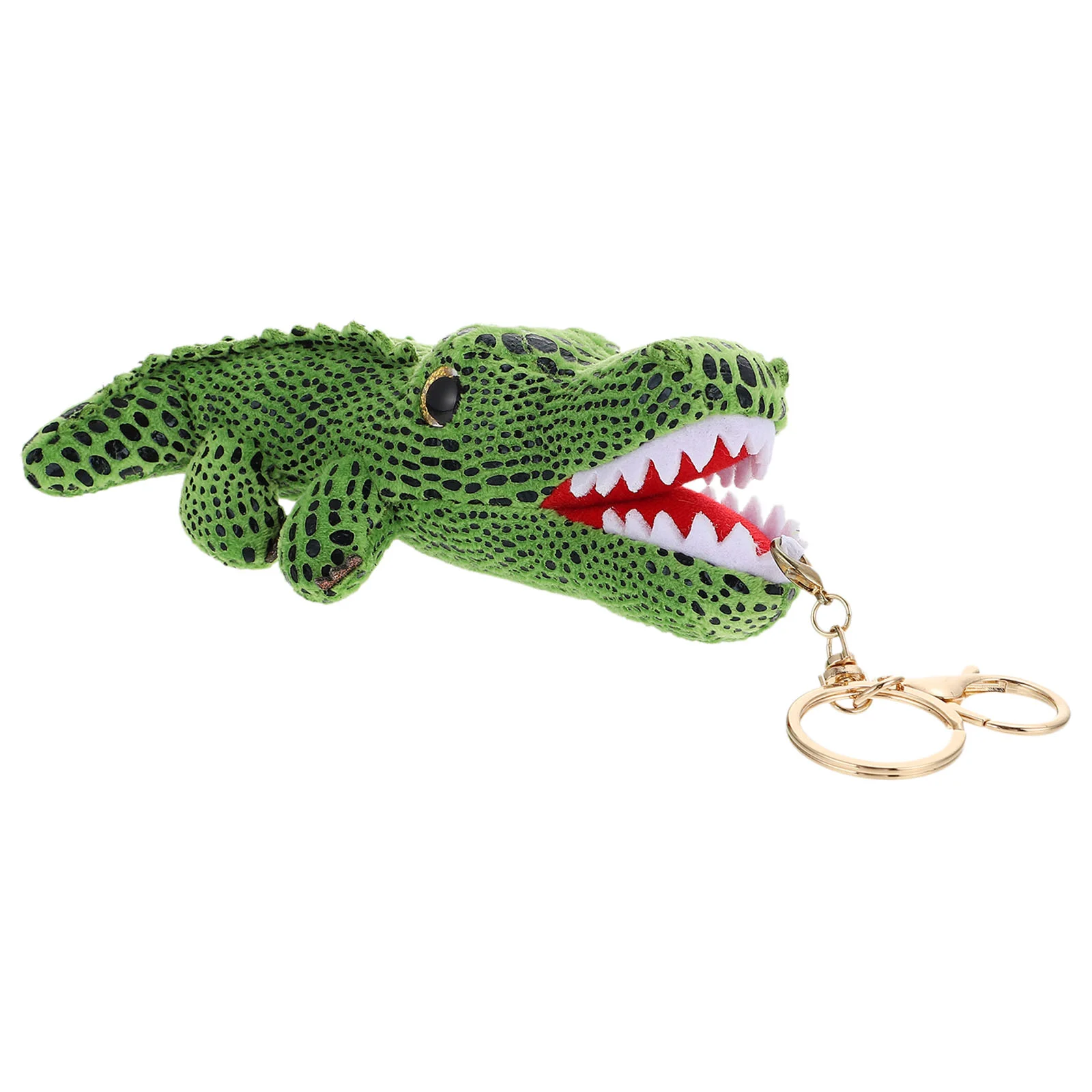 

Kids Toys Plush Pendant Decor Cartoon Luggage Decorate Key Ring Alligator Keyring Crocodile Hanging Ornament Child