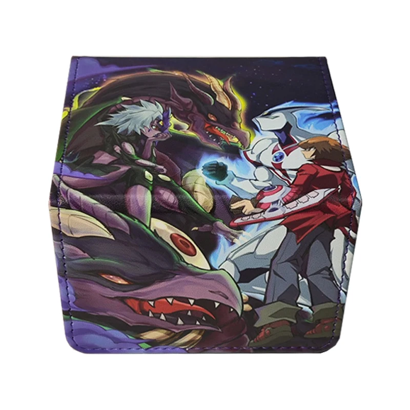 

Ю-Ги-Оо своими руками собственного производства! Коробка для хранения карт Yubel Ygo Yuki Judai, кожаный защитный чехол для карт, аниме-карта, подарочные игрушки