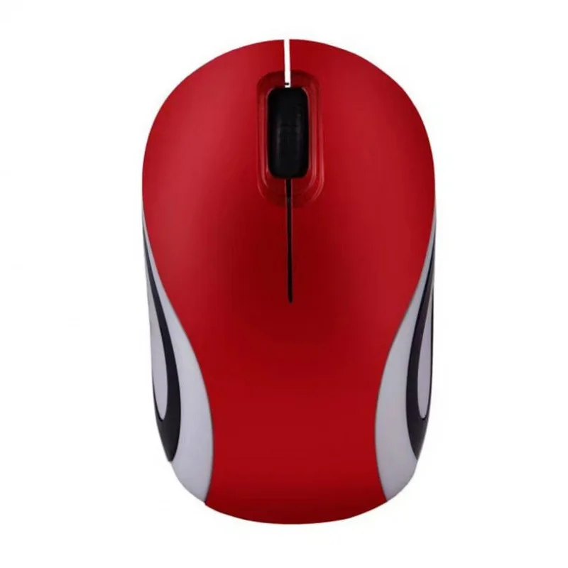 Ultra-thin Color 2.4g Wireless Mouse, Cute Flower Roll Design, Portable Gift Computer Mouse for Children