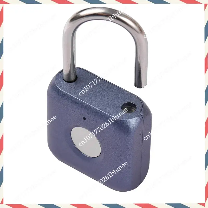 

-A21Z Mini Fingerprint Padlock USB Rechargeable Fingerprint Lock IPX2 Splashproof Anti-Theft Security Padlocks