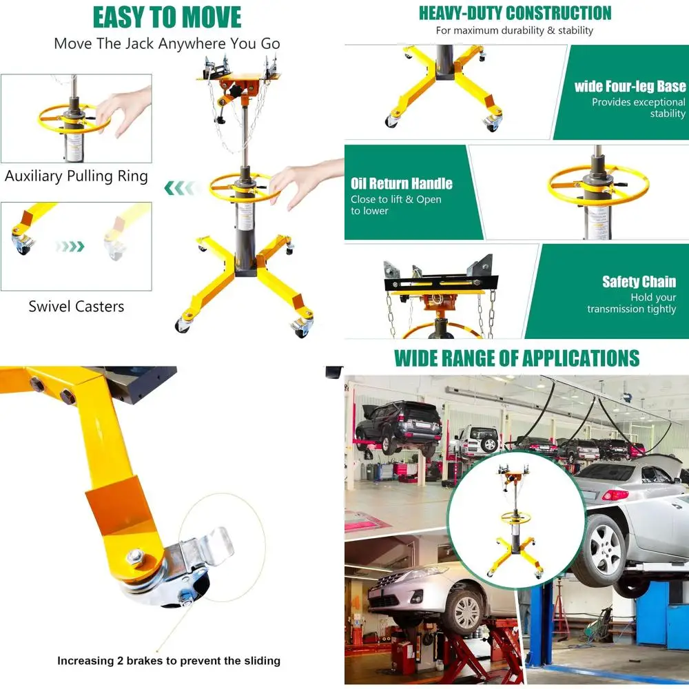 

Трансмиссия ECILKUC 1600 фунтов (725 кг) красного цвета для JK, для ремонта и обслуживания автомобилей