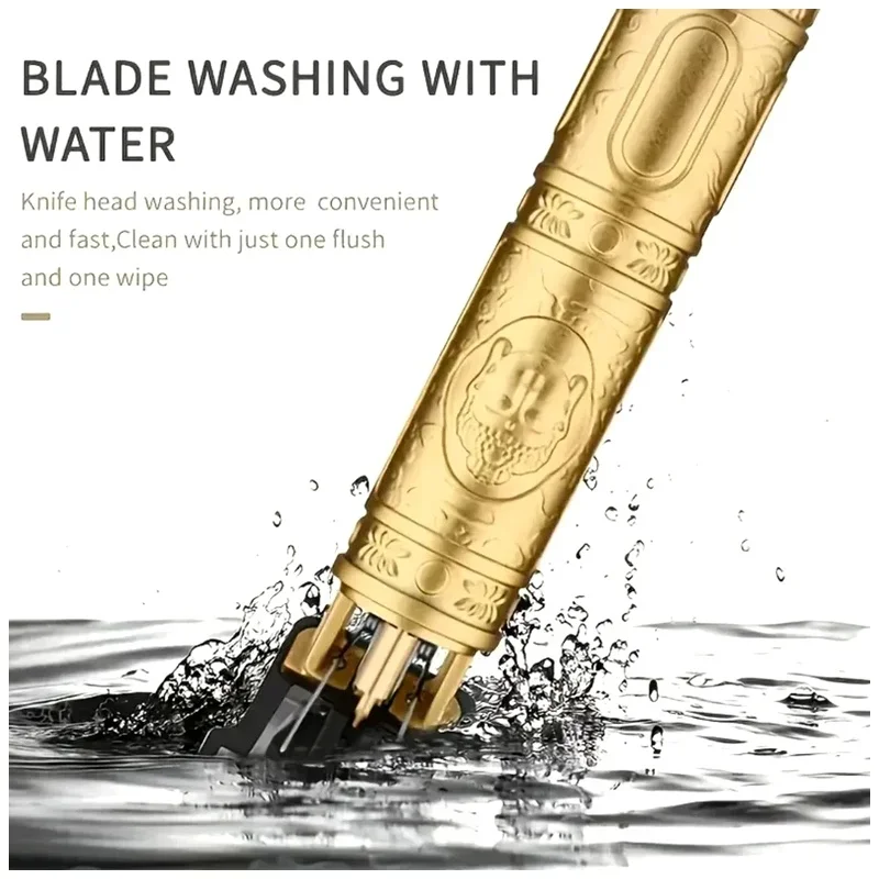 Vintage T9 Hair Clipper for Men Barber Shaver Beard Shaving Body Hair Trimmer Clippers Electric Haircut Machine 2026
