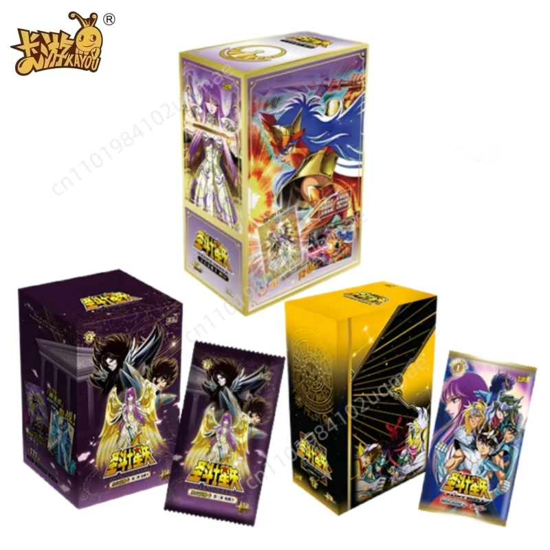 

KAYOU Saint Seiya Card Third Bullet Saint Clothing Awakening Card PR BP SE Rare Collection Card Anime Toys Children's Gift