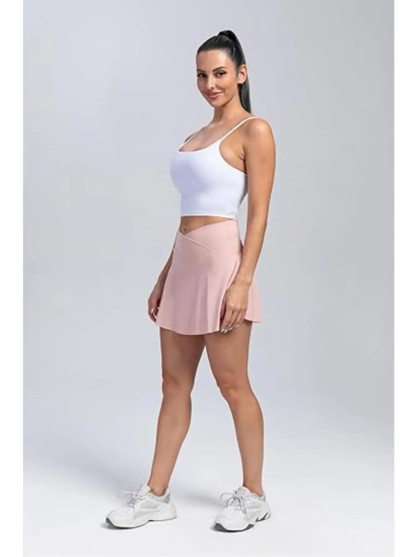 Womens Pleated Tenn… - image