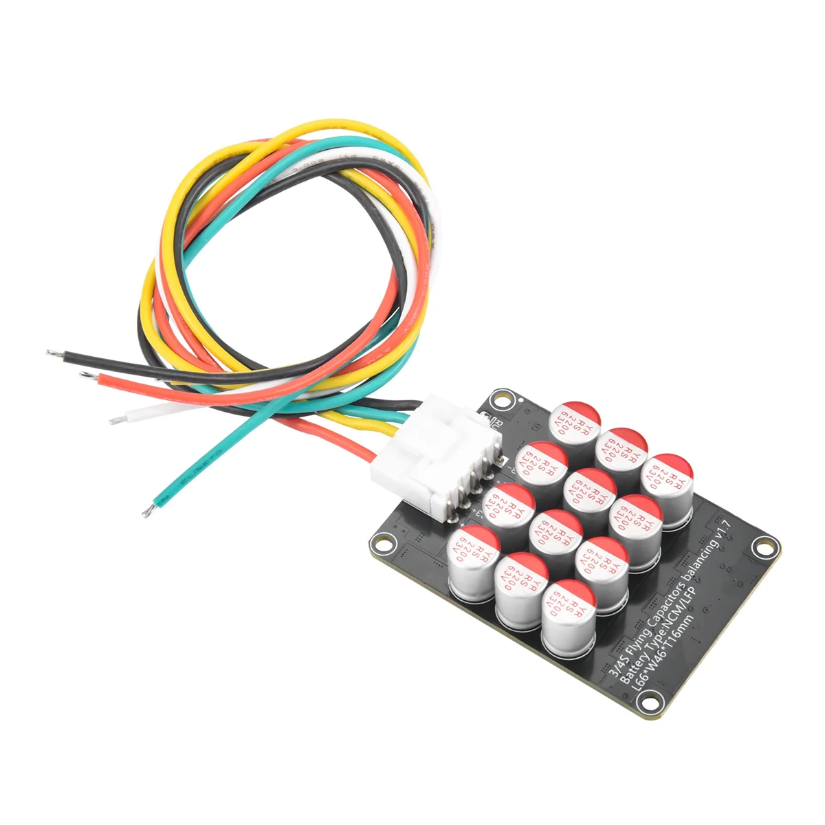 2PCS 4S Active Equalizer Balancer Lifepo4 / Lipo/ LTO Battery Energy Equalization Capacitor BMS Board