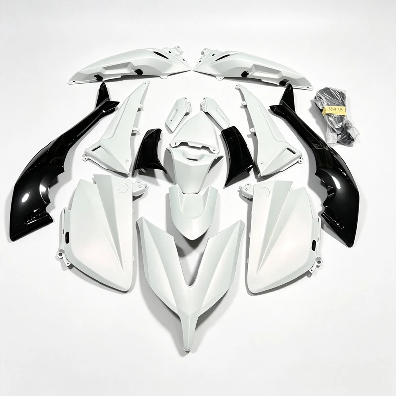 Customized Motorcycle Fairing Kits Fit for YAMAHA TMAX530 2015 2016 TMAX XP530 15 16 Injection White Bodywork Set