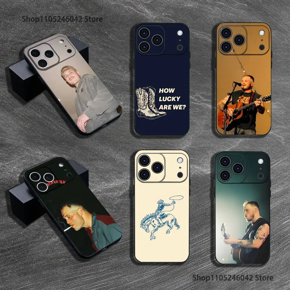 

Singer Z-Zach Bryan Phone Case For iPhone 17,16,15,14,13,12,11,Pro,XS,Max,XR,Plus,E,SE4,Mini Black Soft Cover
