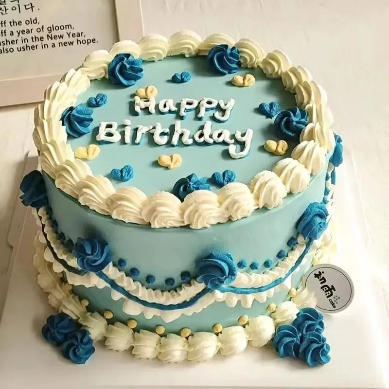 

6/8/10 Inch Cake Model Multi Style Bakery Birthday Fruit Torte Model Photography Props Cake Shop Sample Display Fake Food