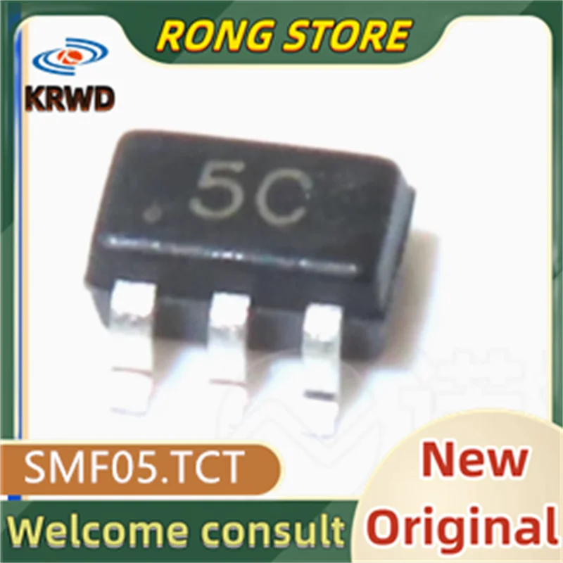 20PCS 5C New original SMF05.TCT SMF05 SOT353