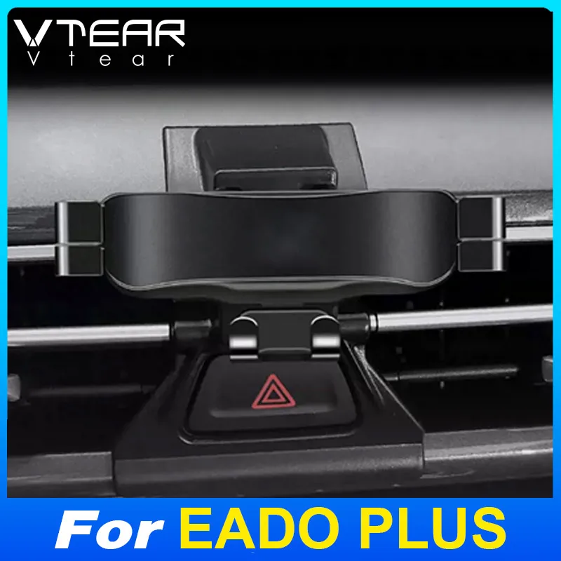 

Vtear Auto Cell Phone Holder Mount Cover Dashboard GPS Navigation Handlebar Bracket Accessories For Changan EADO PLUS 2020-2023