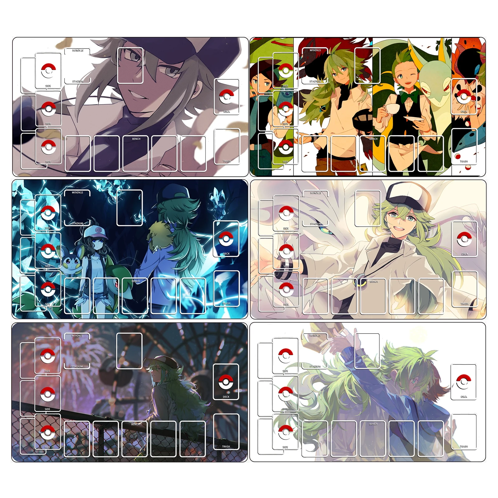 

Игровой коврик для тренировок по PTCG 600x350x2 мм, для одиночной игры, дуэльный, для аниме-карт, подарок, игрушка