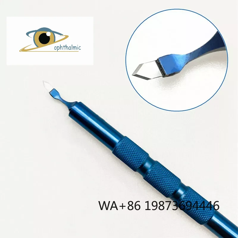 

Black Diamond Titanium Surgical Knife for High-precision Refractive Eye Surgery