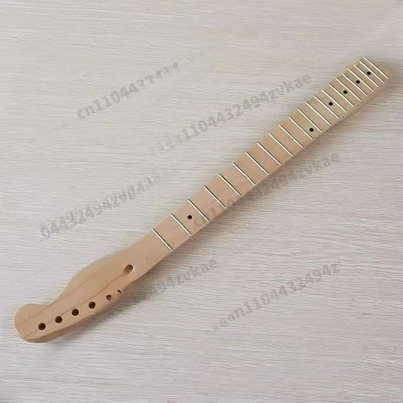 For 22 Frets Double Locking Electric Guitar Neck Maple Gloss Guitar Handle DIY Replacement Parts