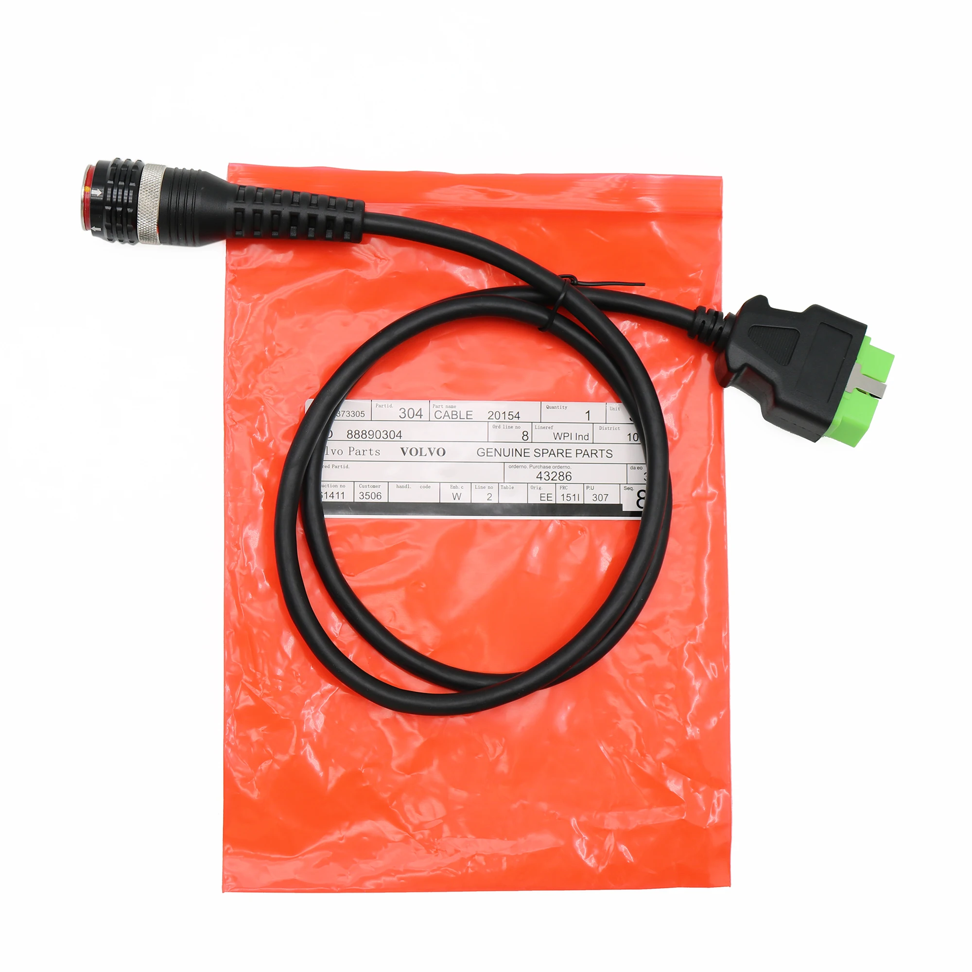 For Vocom 88890253 Interface Truck Diagnose adapter for Renault UD Mack Truck Diagnostic tool VOCOM 2