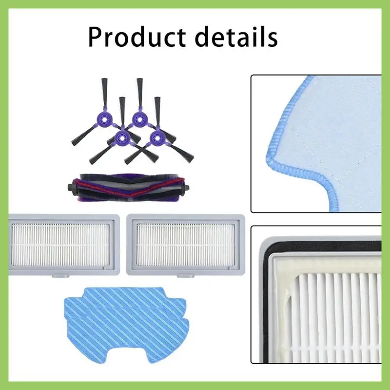 

For Powerbot VR05R503/SA DJ81-00167A Mop Brush Side Brushes Filter Robot Vacuum Cleaner Parts