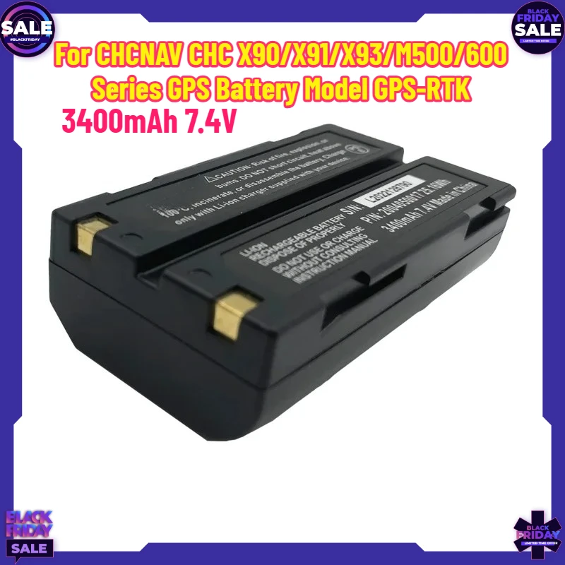 2004050017(XB-2) GPS Battery  3400mAh 7.4V for CHCNAV CHC X90/X91/X93/M500/600 Series GPS Battery Model GPS-RTK