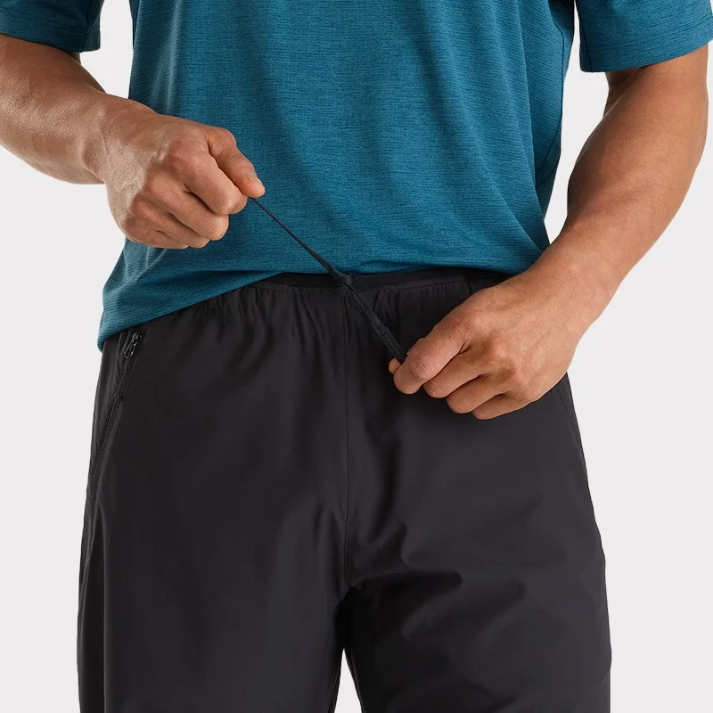 Men's Casual Pants Elastic Waist Waterproof Qui Dry Four Way Stretch Breathable Summer Lightweight Faion Urban Sle