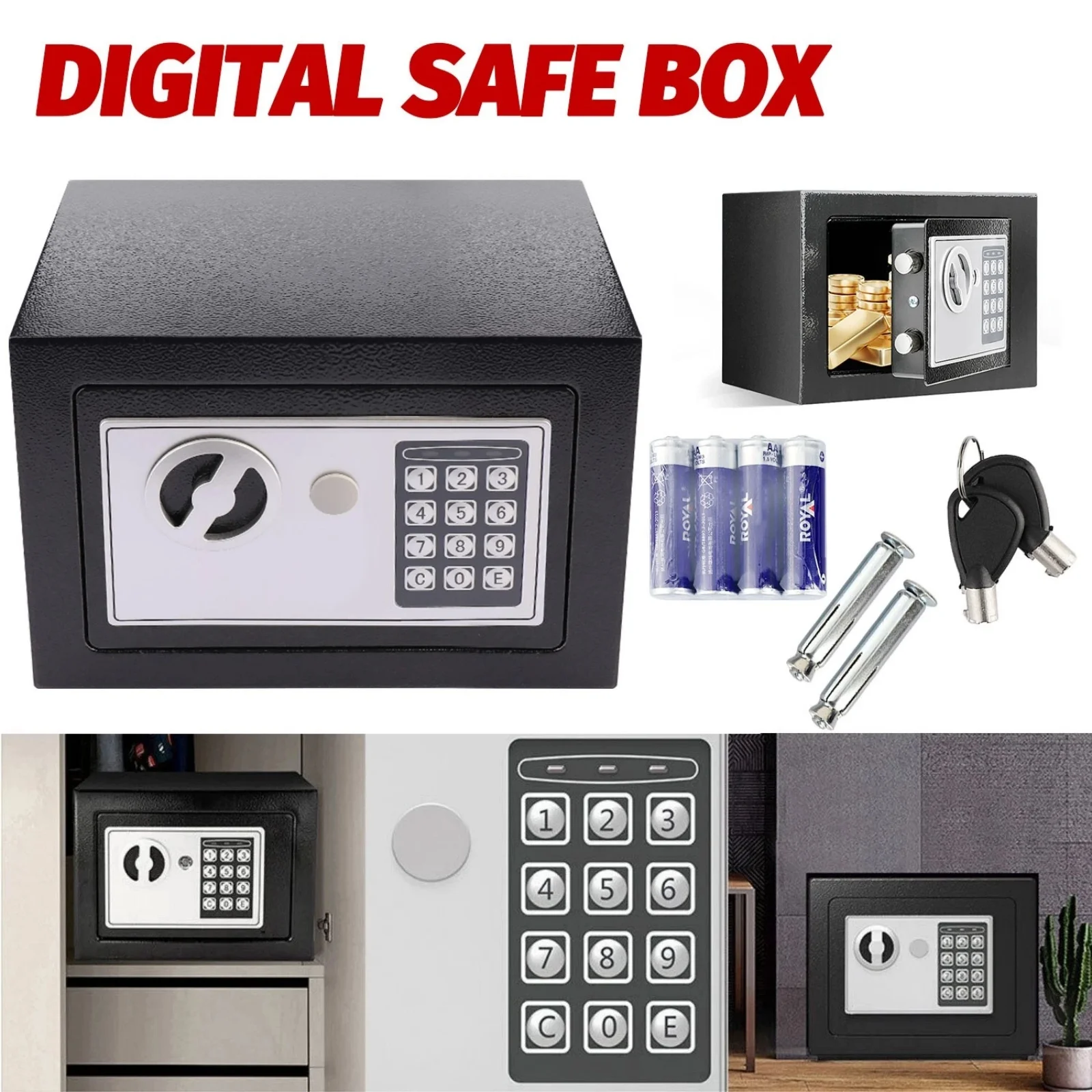 Thumbnail 2 - #9 Latest Digital Home Safes Updates