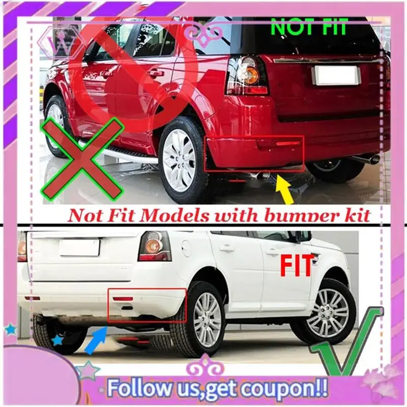

Latest 1Set Splash Guards Mud Flaps For Land Rover Lr2 Freelander 2 2006-2015 Tire Fenders