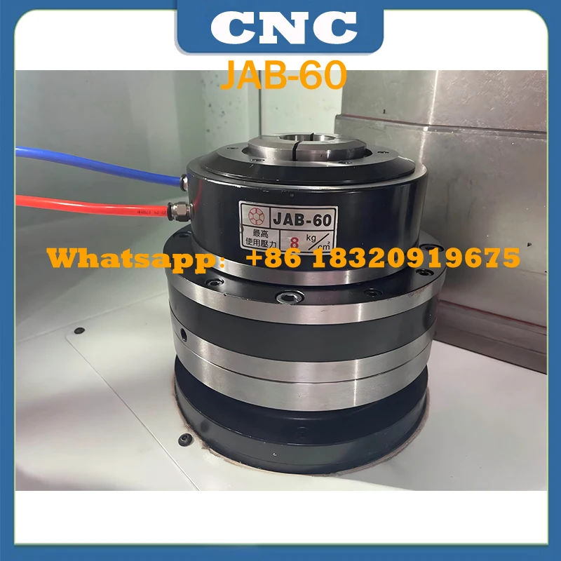 

CNC High speed Rotary air pressure JAB-60 hollow chuck inside the outer clip collet clip pneumatic chuck collet chuck cyclmotion