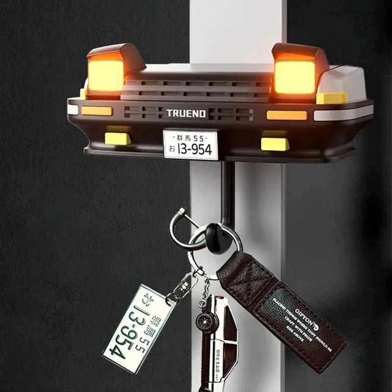 Farol do carro ae86 suporte de chave de parede acessórios do quarto gancho de chave de parede para entusiastas de carro presentes namorado presente gancho