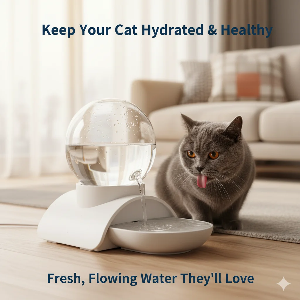 

2,8 л автоматический диспенсер для воды для домашних животных в форме шара гравитационный фонтан для воды для кошек и собак поилка для дома кормушка легко чистится