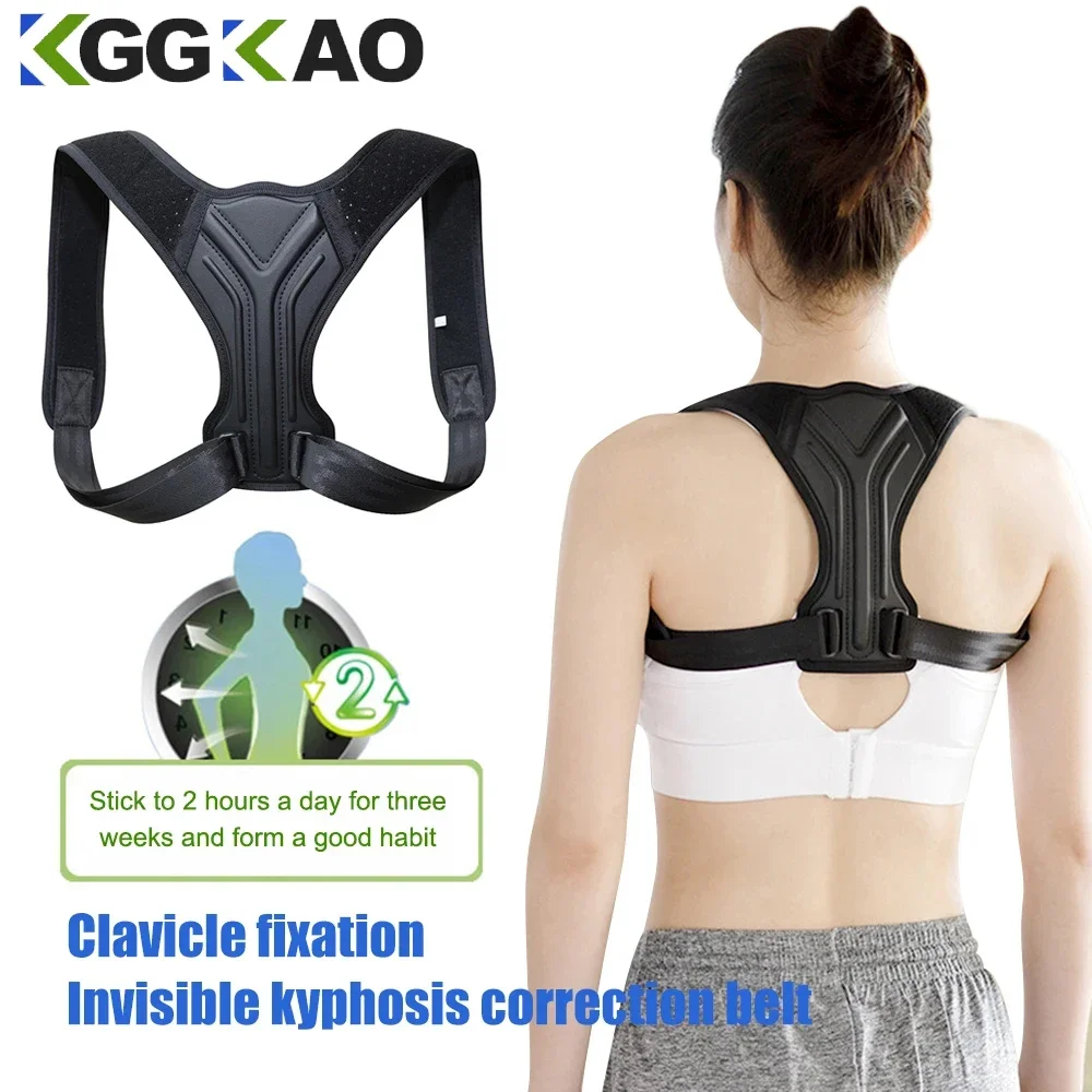 Back Posture Corrector Corset Clavicle Spine Posture Correction Adjustable Support Belt Pain Relief Traine Spine Posture Support