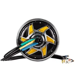 Motore DC senza spazzole dei kit di conversione del motociclo elettrico YM12inch 3000w-5000w per scooter