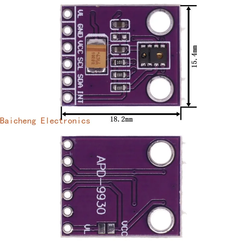 5PCS Non-Contact Detection Of Proximity And Gesture And Posture RGB Sensor APDS-9930