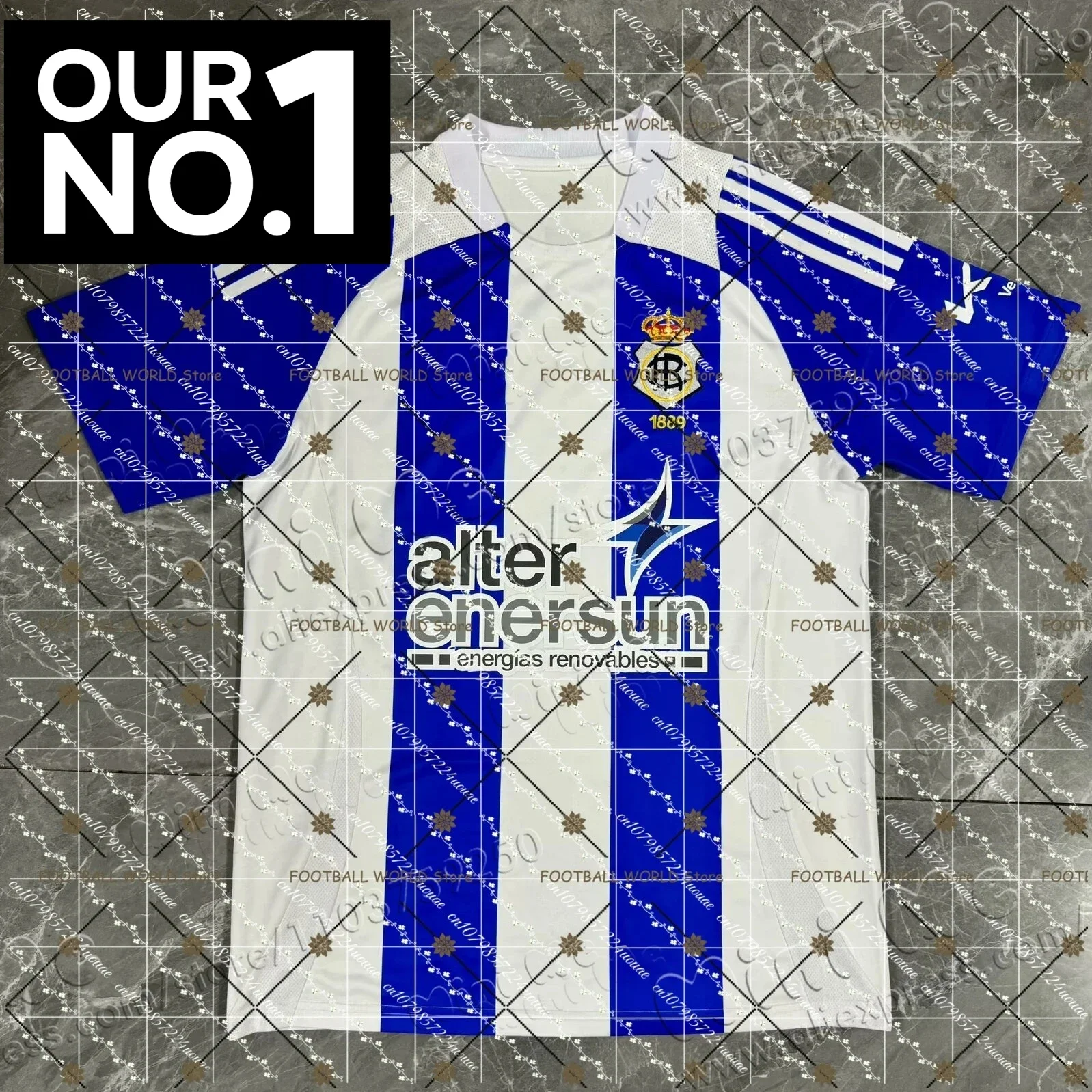 

24-25 Huelva Jerseys Recreation Huelva Home and Away Fan Edition Short-Sleeved Men's and Women's Football Shirts Unpopular