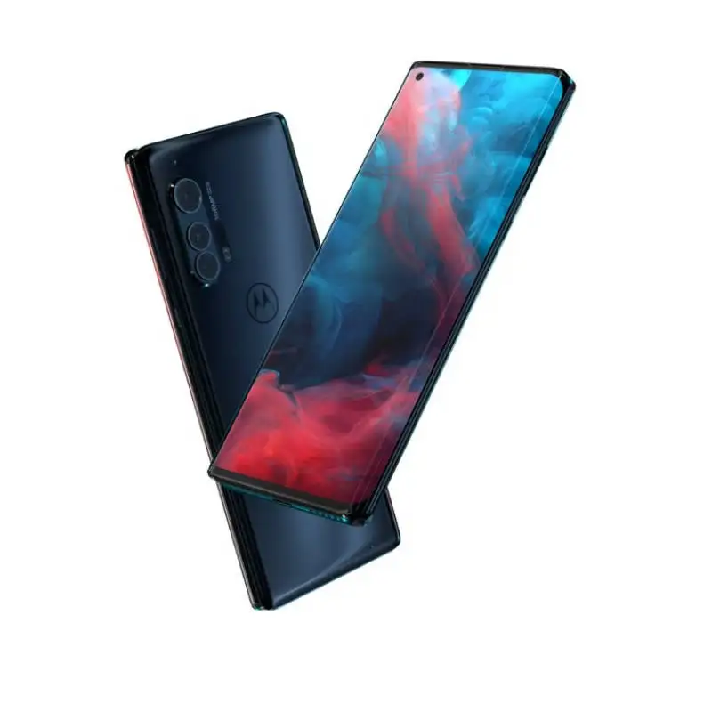 موتورولا موتو إيدج + XT2061 5g شاشة الهاتف الذكي 5000mAh 6.67 بوصة AMOLED 18W شحن 108MP كاميرا سنابدراجون 865 هاتف مستعمل