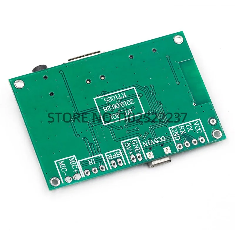 BT201 Dual Mode 5.0 Bluetooth Lossless Audio Power Amplifier Board Module Tf Card U Disk Ble Spp Serial Port Transparent Trans